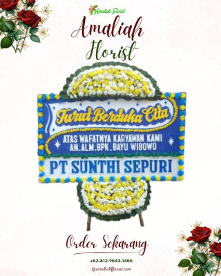 Papan Bunga Duka di Ngadimulyo