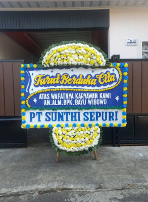 Papan Bunga Duka di Ngadimulyo